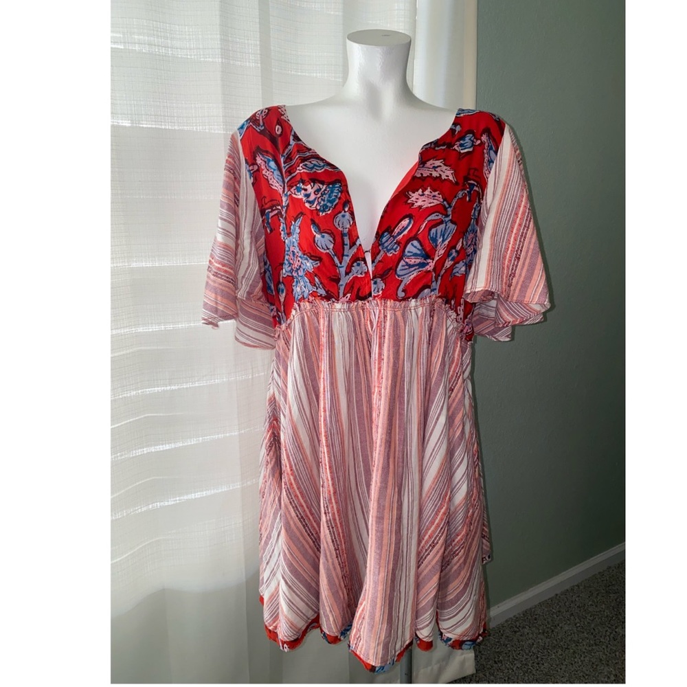 Free People casual red dress